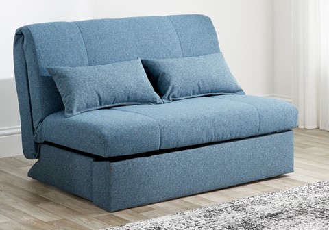 Yukon Contract Fabric Sofa Bed - Aegean Small Double 