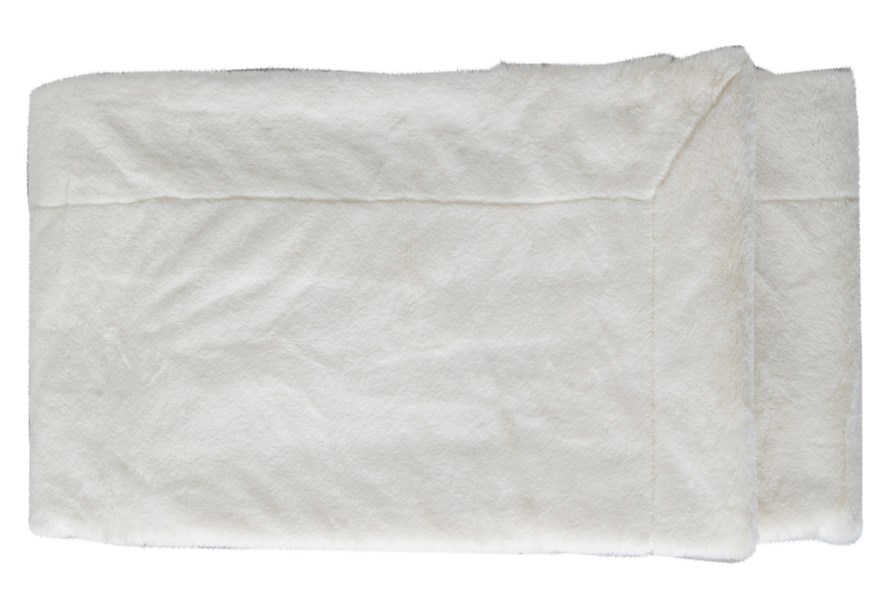 Faux Fur Throw