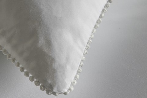 Lace Oxford Pillowcase - White 