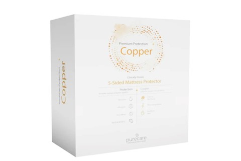 Standard Single 3'0'' x 6'3'' Copper Mattress Protector