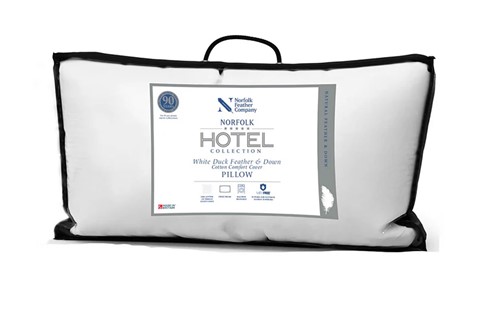 Norfolk Deep Comfort Duck Feather & Down Pillow