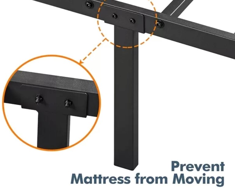 Bay Contract Metal Platform Bed