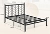 Herringbone Metal Bed Frame