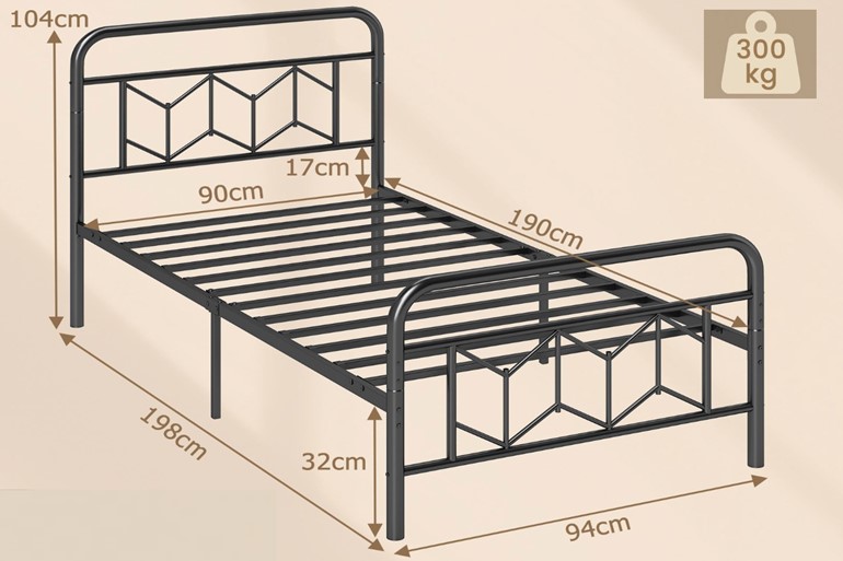Crosby Metal Bed Frame