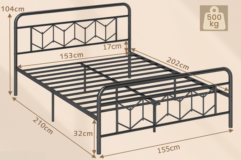 Crosby Metal Bed Frame