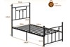 Huxby Metal Bed Frame