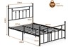 Huxby Metal Bed Frame