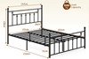 Huxby Metal Bed Frame