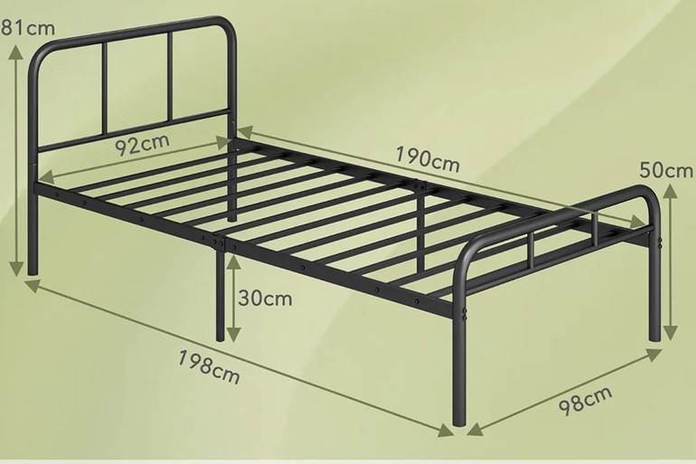 Kira Metal Bed Frame