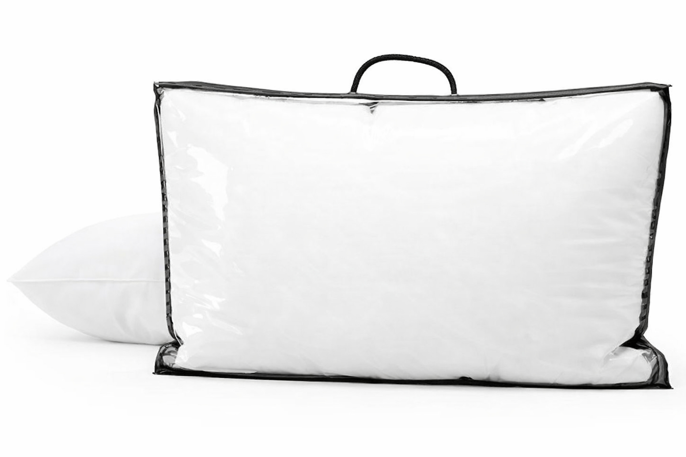 View Norfolk SoftMedium Standard Premium Soft As Down Pillow 100 Cotton Cover Hypoallergenic MiteFree Machine Washable Fits Standard Cases information