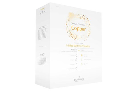 Standard Single 3'0'' x 6'3'' Copper Mattress Protector
