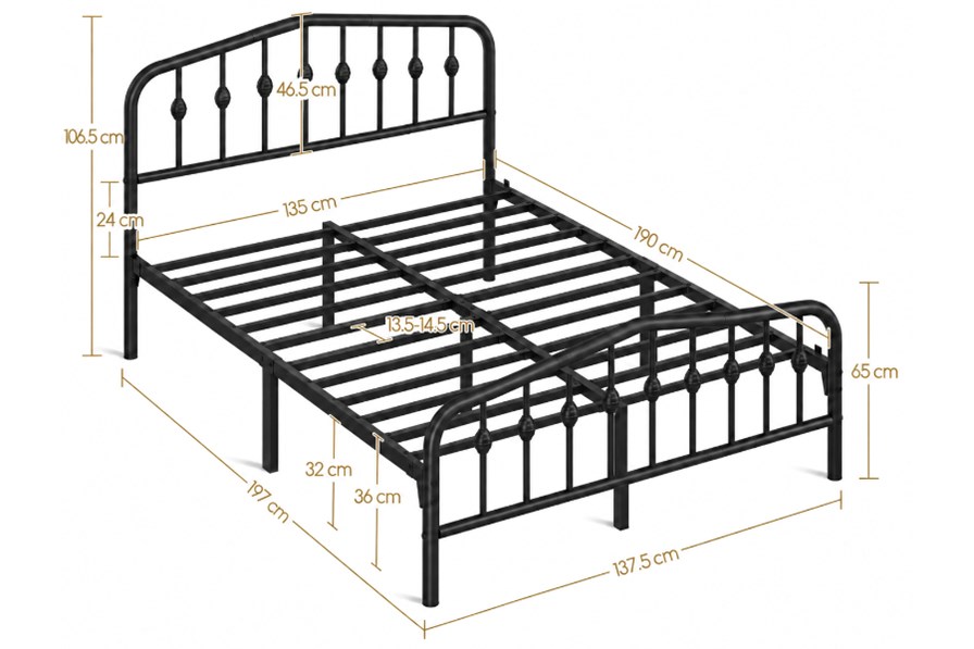 Alderton Metal Bed Frame