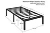 Bay Contract Metal Platform Bed