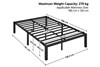 Bay Contract Metal Platform Bed