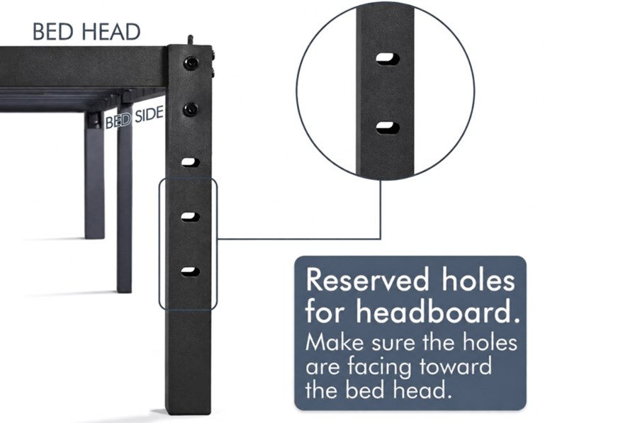 Bay Contract Metal Platform Bed
