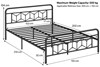 Crosby Metal Bed Frame