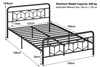 Crosby Metal Bed Frame