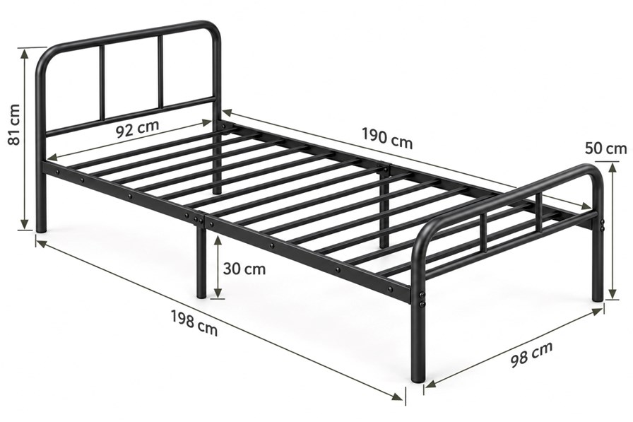 Kira Metal Bed Frame